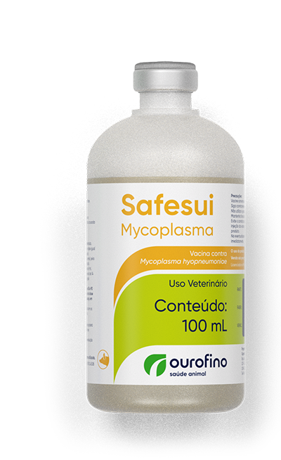 Embalagem do produto Safesui Circovírus da Ourofino Saúde Animal